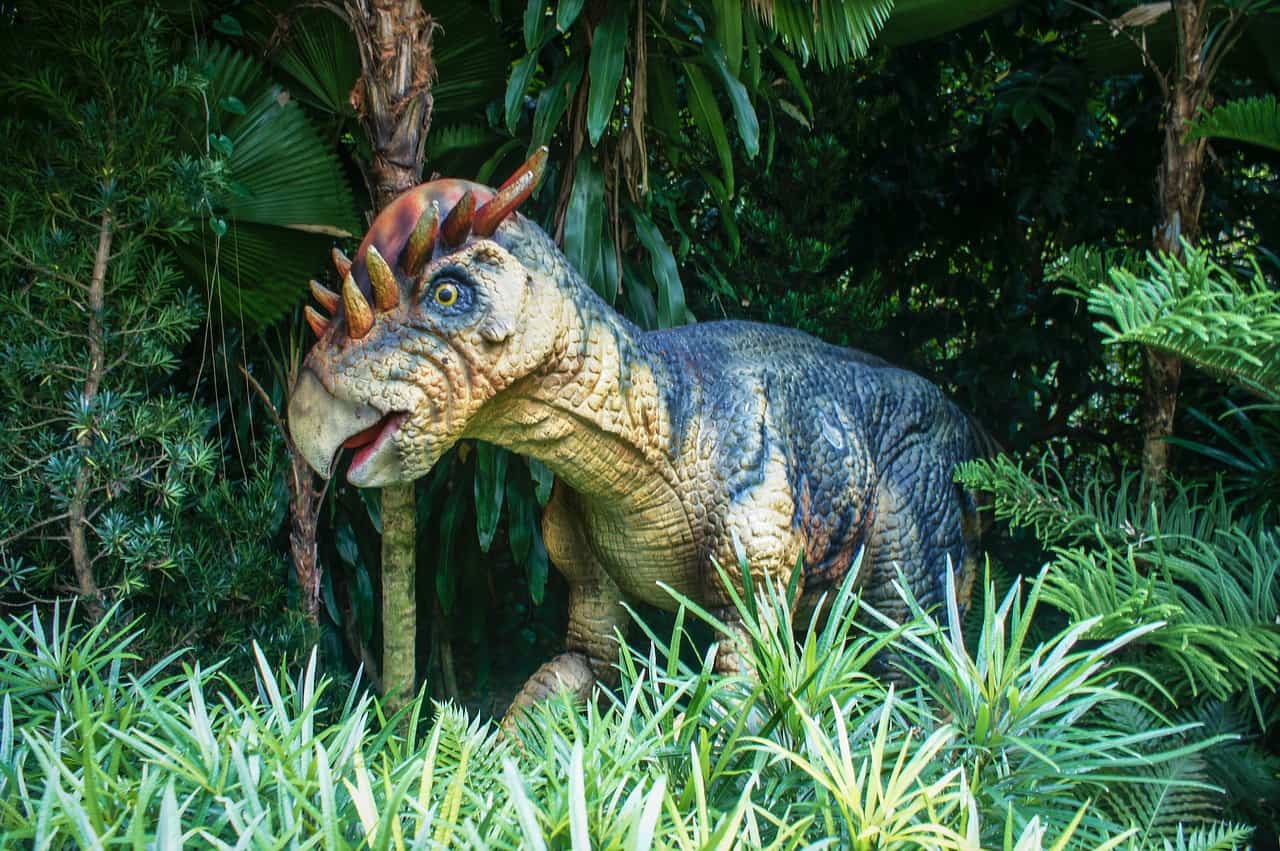 Singapore Zoo Dinosaur