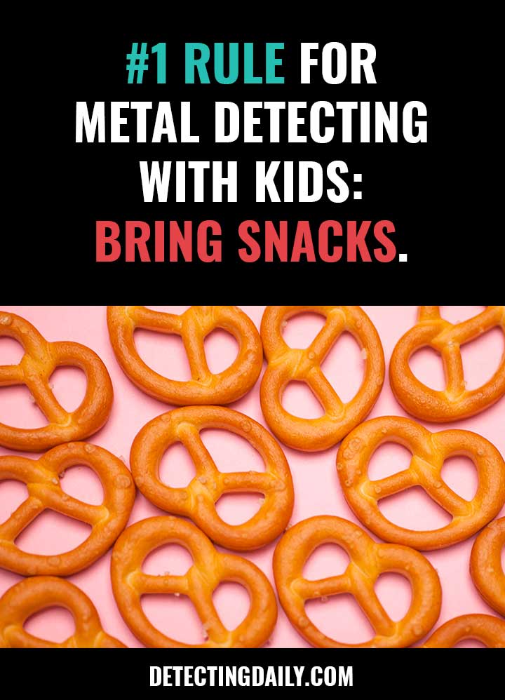 rules for kids metal detecting