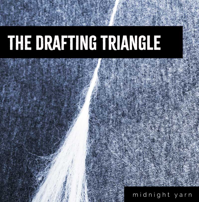 Spinning Woolen, Worsted, and Semi-Worsted Yarn 4 drafting triangle
