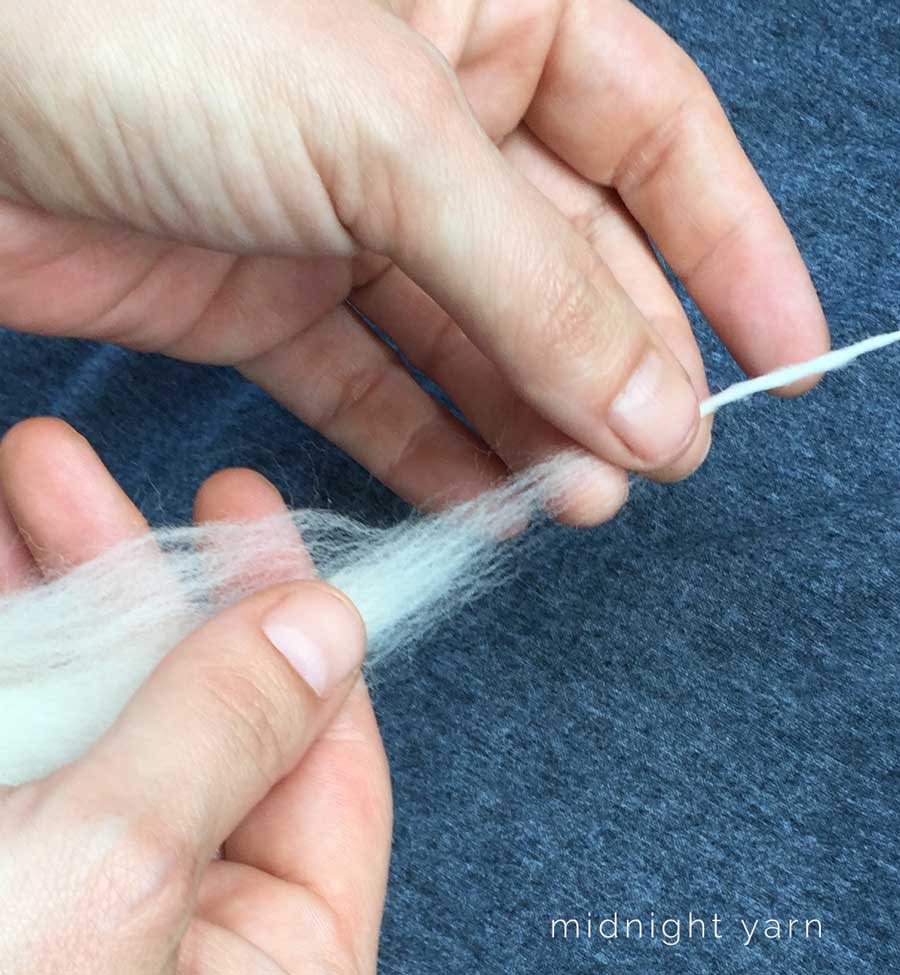 Spinning Woolen, Worsted, and Semi-Worsted Yarn 3 drafting worsted yarn