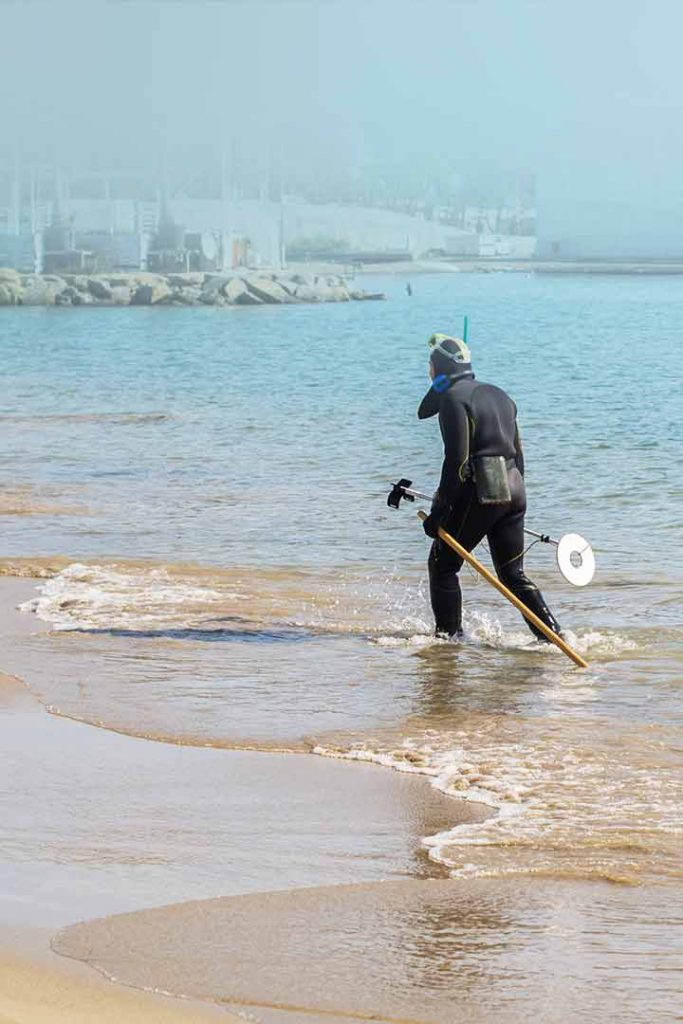 underwater metal detector