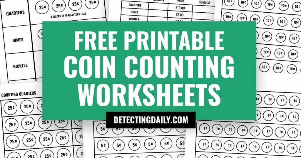 How to Roll Coins + Free Printable Calculator 7 free counting coins worksheets