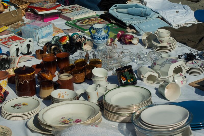 rummage sales