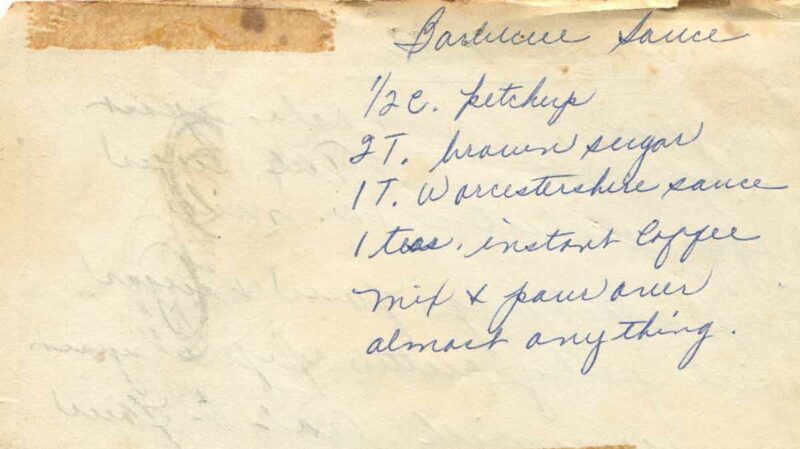 Bbq Sauce Recipe