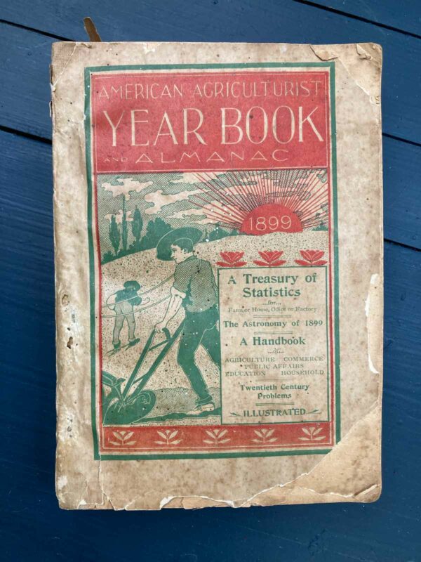 1899 American Agriculturist Yearbook Almanac