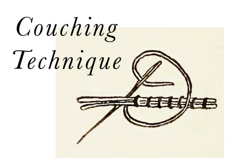 Couching 101 An Awesome Embroidery Technique Resalvaged