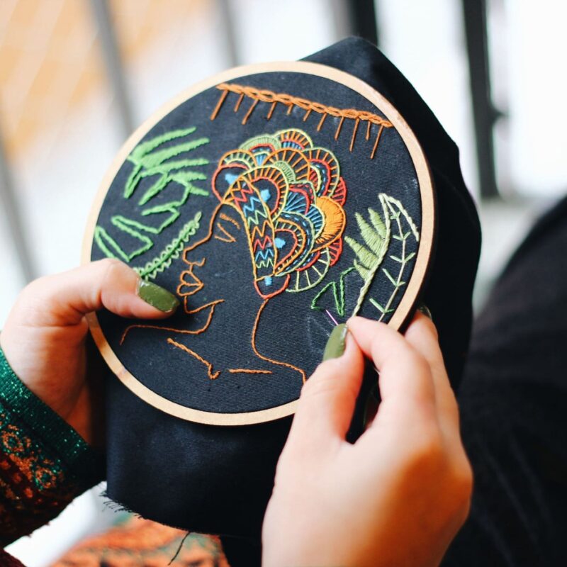 Embroidery Outline Stitches